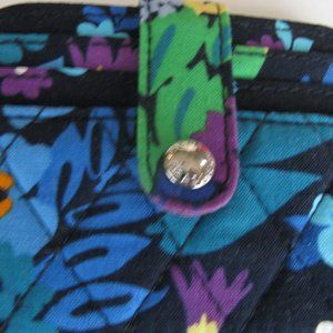 Vera Bradley Snap Credit Card Keychain Wallet